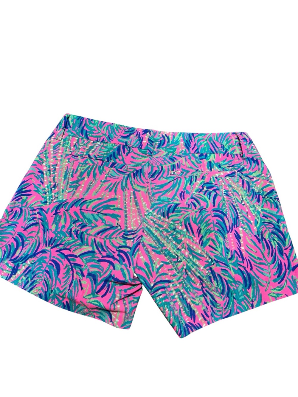 Lilly Pulitzer Shorts Lot 2 Womens Size 0 Pink Floral Tropical Print Preppy - Picture 5 of 16